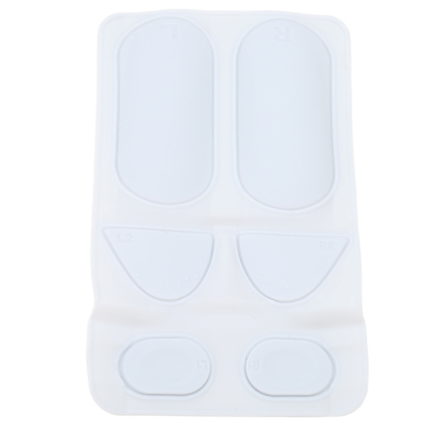 Spillkontroller Silikonpute-glimotstand Svettebestandig rester Gratis Gamepad-knappbeskytter for PS VR2 Sense