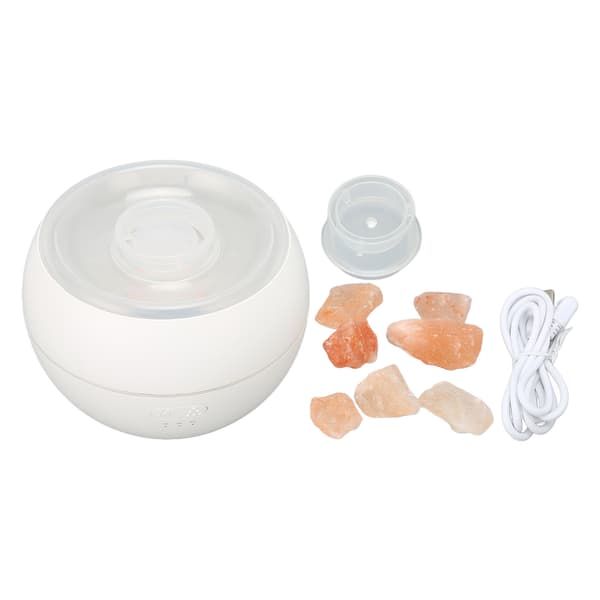 Flamme Aroma Diffuser Fargerikt Nattlys Høyfrekvent Ultralyd Flamme Atomiserende Luftfukter Eterisk Olje Diffuser
