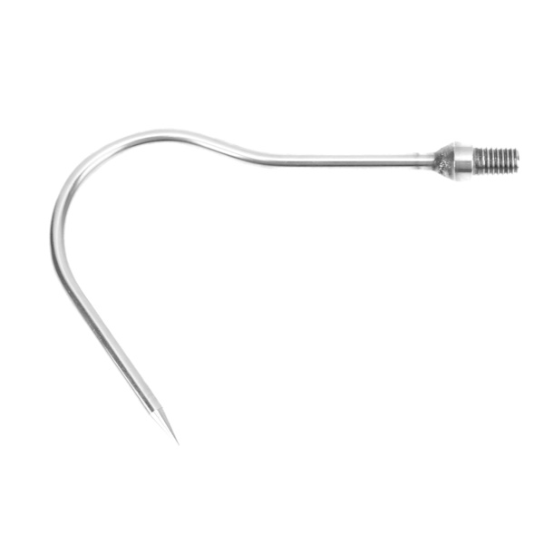 Rustfrit stål indskruningsloft krog - 8 mm gevind metal hardware tilbehør