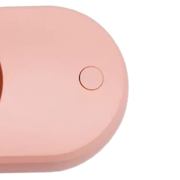 Elektrisk øyenvippevifte USB oppladbar bærbar håndholdt mini elektronisk vippevifte for poding, rosa