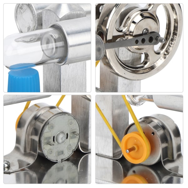 DIY Mini Steam Engine Model Kit - Pædagogisk legetøj til børn