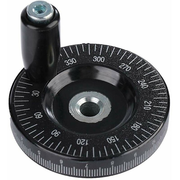 10*63mm massivt bakelit handhjul fräsmaskin mekaniska delar används ofta i fräsmaskin, svarv, slipmaskin