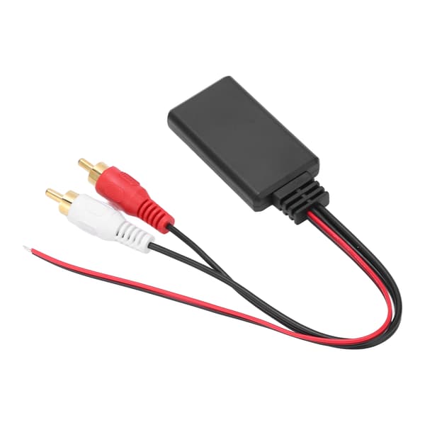 Bilradio Bluetooth-adapter Stereo 2RCA Trådløs AUX-lydkabel Erstatning til Kenwood