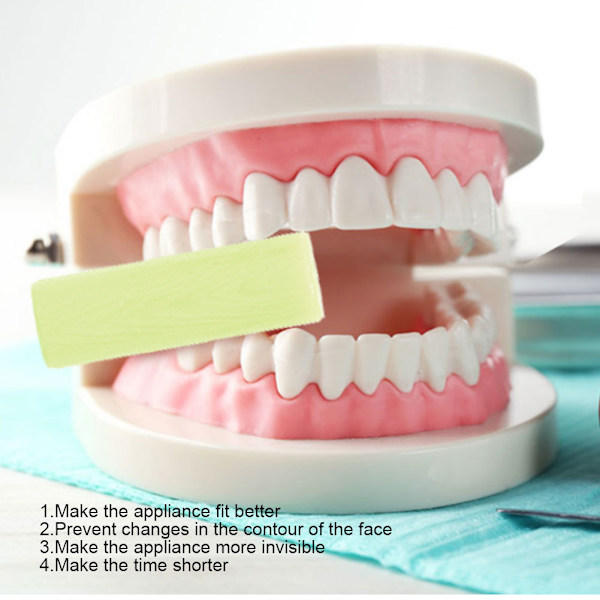 Aligner Chewies Ortodonti Bite Tenner Chewies Ortodonti Retainer Munnpleie (Epler)