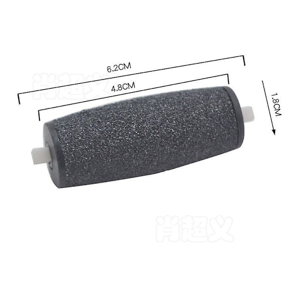 Elektrisk Fodfil Skiftehoveder - Ekstra Grov (4x) og Normal (6x) - Pakke med 10