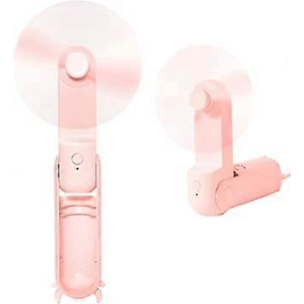 Kannettava tuuletin, USB-tuuletin Mini-käsituuletin paristoilla, pöytätuuletin virtapankilla