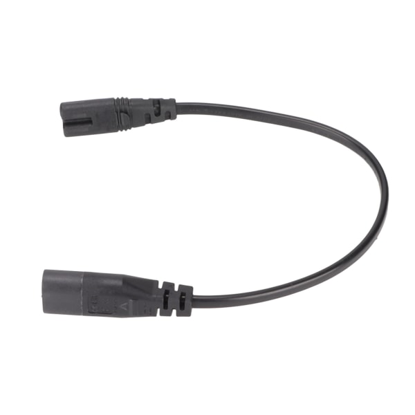 IEC320 C8 till IEC320 C7 Förlängningssladd Förlängningsströmadapter för Laptop Ljudlådor LCD-skärmar Skrivare 0,3m/1,0ft