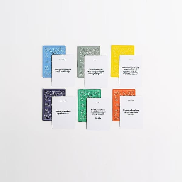 BestSelf Intimacy Deck - Engelsk Version Romantisk Par Spillekort