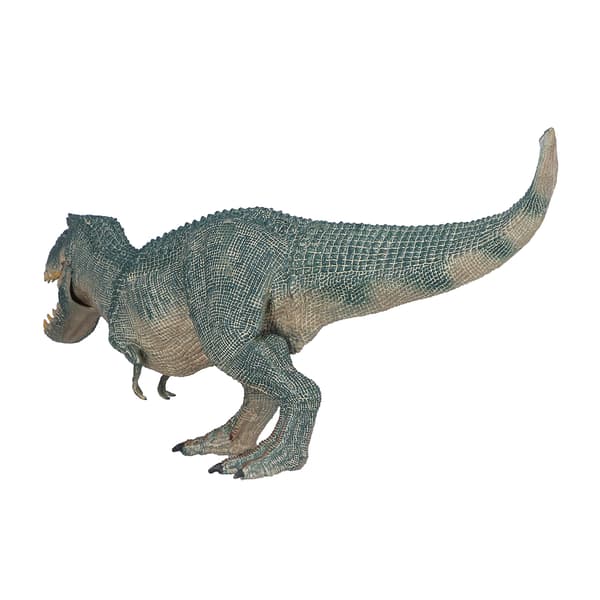 Dinosaurlegetøj Realistisk Stor Solid T Rex Dinosaurfigurer Model Legetøj til Børn Småbørn Grøn