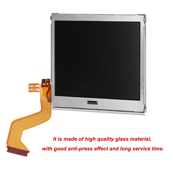 Högkvalitativa reservdelar Övre botten LCD-skärm för Nintendo NDSL