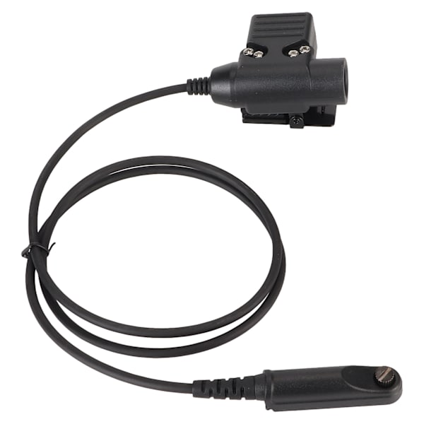 U94 PTT-adapterkabel 35,4 tommer Walkie Talkie Headset-forbindelseskabel Passer til Baofeng UV9R UV 9R Plus UV XR BF A58