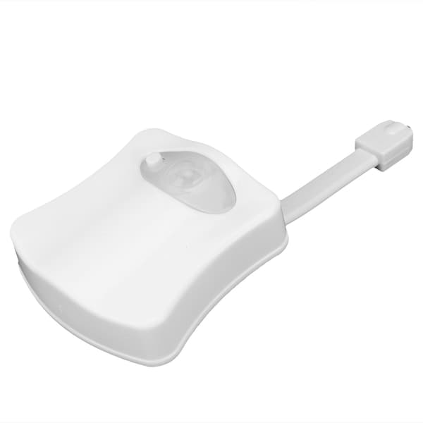Toilet Sensor Lys med 8 Farve LED Hængende Toiletlåg Lampe Natlys til Badeværelse