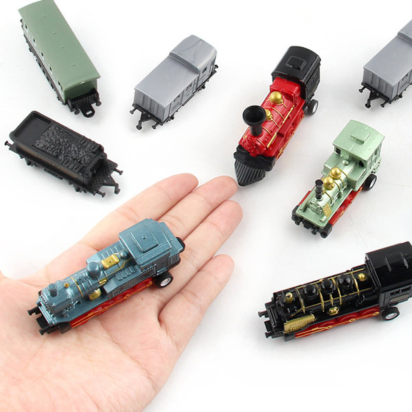 Simuleringsleksak Retro Ånglok - Dra tillbaka och simulera ånglokmodell för pojkar och flickor