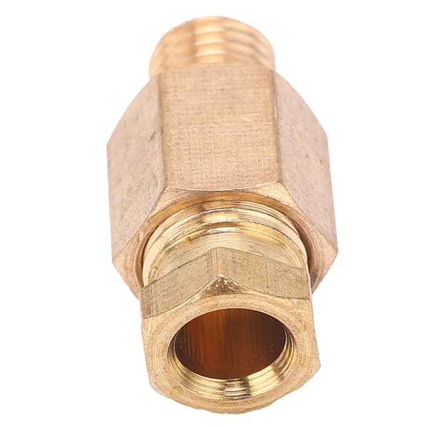 Messingfitting Lige Gennemgående Gevindrørsforbindelse Nippel Industriel Samling ForsyningerPD608
