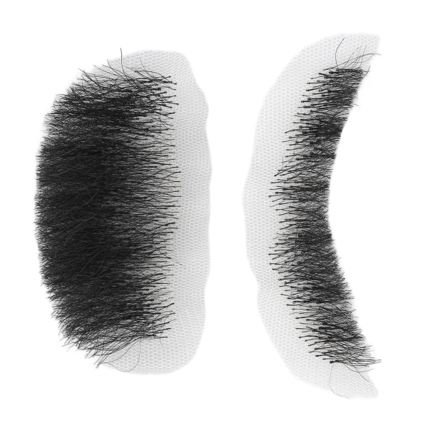 Fake Makeup Beard High Simulation Glue Cleanser Solution Gjenbrukbar svart kostymebart for ytelse