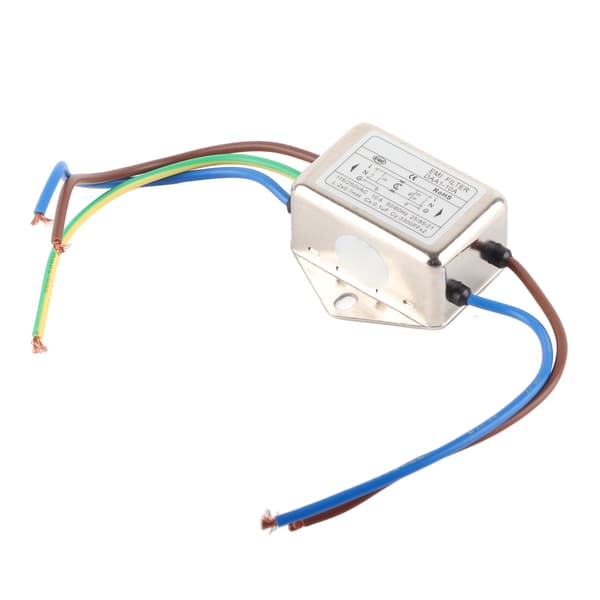 Strømledning EMI-filter Universal Enfaset Strømkabelfilter Støjundertrykker til Industriel Automation AC115 250V