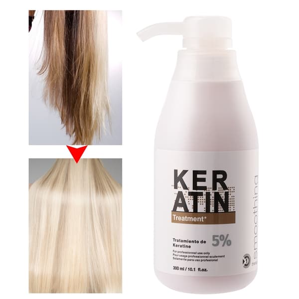 300 ml brasiliansk keratin hårbehandling för skadat hår
