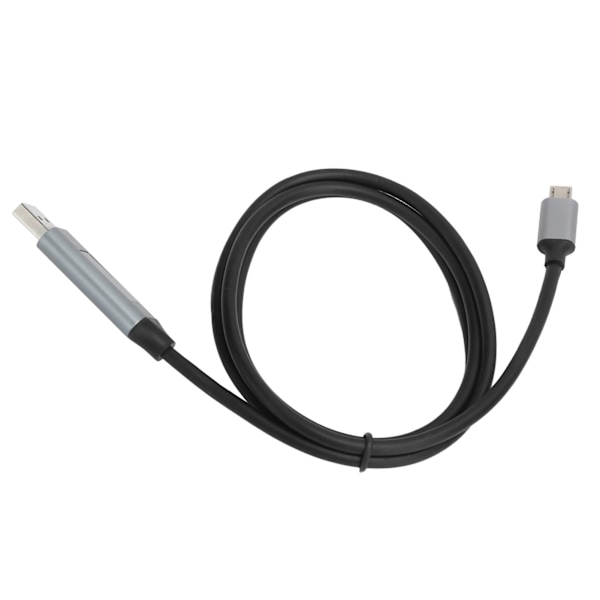 3A nopea latauskaapeli LED-jännitevirtanäyttö USB-kaapeli Android IOS TypeC:lle (Androidille)
