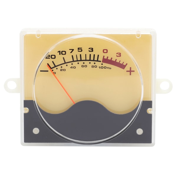 Hög precision VU Meter DB Level Header med bakgrundsbelysning ljudnivåmätare Audio Power Meter