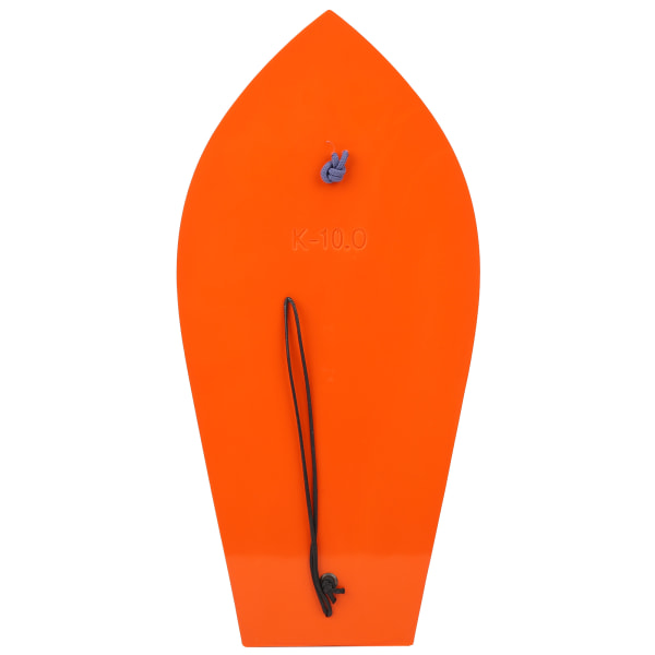 Plastfiskeri Trolling dykkerbræt Orange farve bærbart værktøjstilbehør til fiskerbåd290 mm/11.4in
