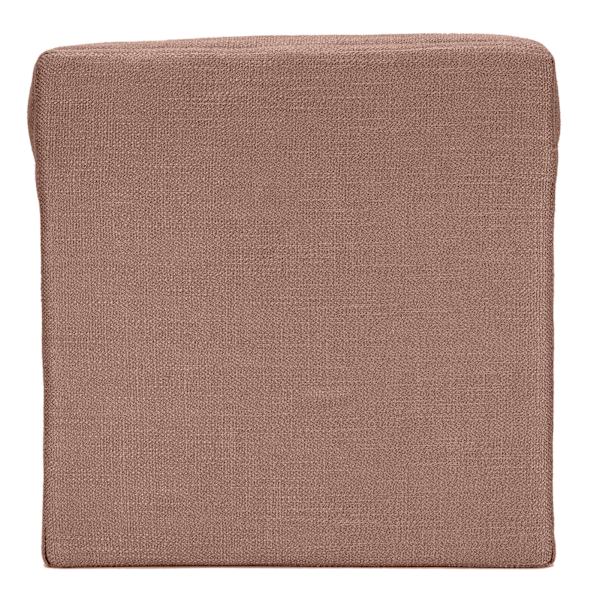 Husholdnings Firkantet Blød Yoga Gulvpude Aftagelig Vaskbar Meditationsmåtte Pude Kaffe 40 x 6 cm (L x B x H)