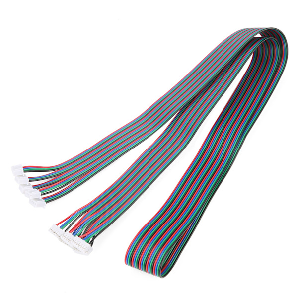 5 stk. PH2.0-XH2.54 Hunkontaktkabel til Nema16 Nema17 Stepmotor