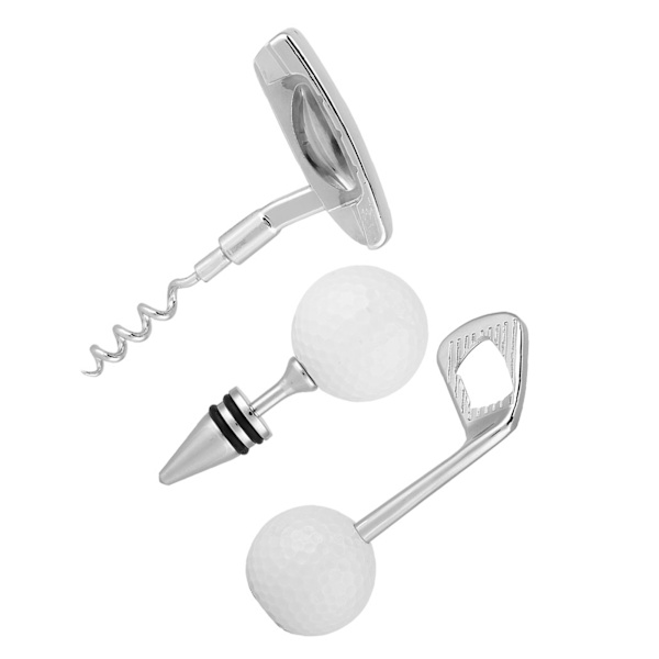Golfformad korkskruv Rödvin Öl Flasköppnare Korköppnare Club Bar Set