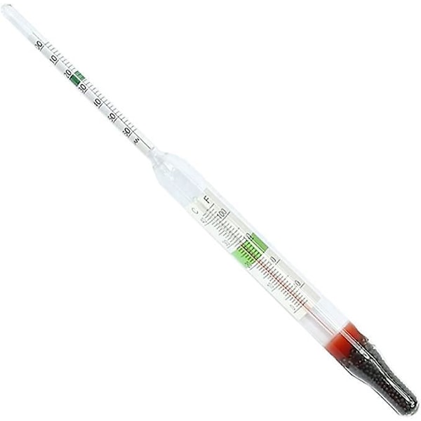 Marint saltvandsakvarieglasflydehydrometer med termometer