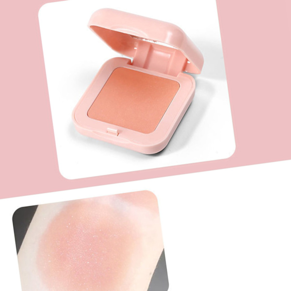 Mini Makeup Blush Enkelt Farve Pulver Mat Sød Langvarig Glat Farve Bærbar Blush til piger 05