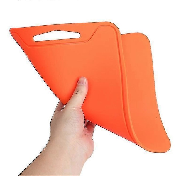 Skärbräda i silikon, Flexibel silikon, Lättvikt, Non-stick, Halkfri, Värmebeständig.