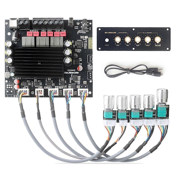 NY S200HS-W Bluetooth 5.2 Subwoofer Digital Forstærker Board