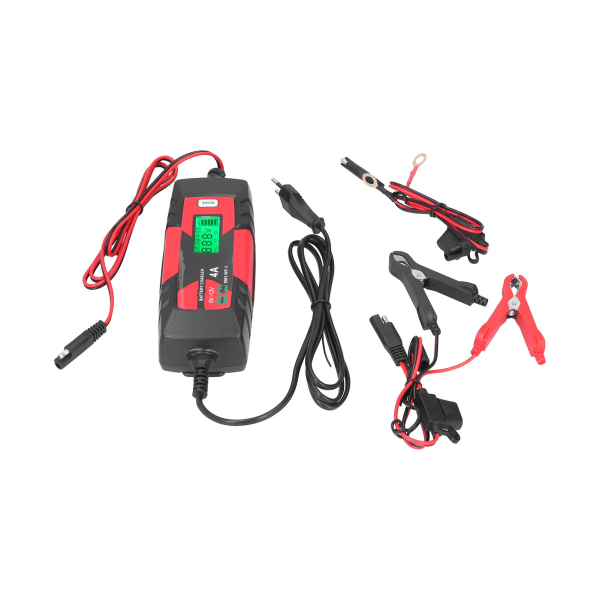 Batteriladdare Multifunktionell Intelligent Puls Reparation Strömladdning för Bil SM3‑WP‑2EU Plugg 220-240V