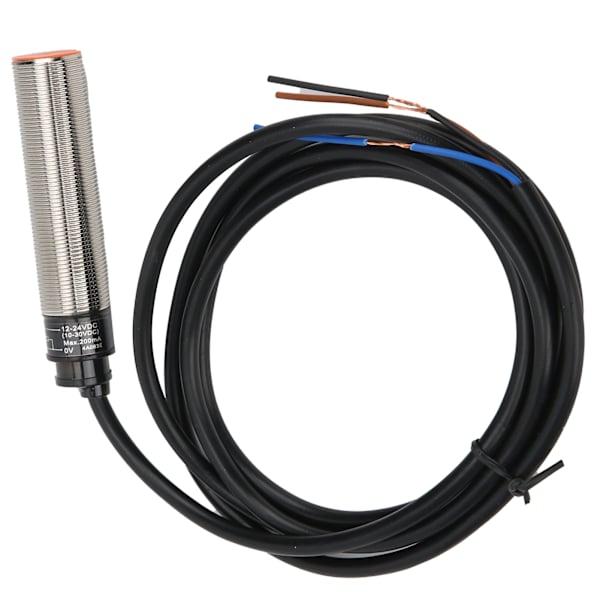 BERM Nærhedsafbryder 3-leder Cylindrisk Detektionssensor Controller PRL18-5DP 10-30VDC