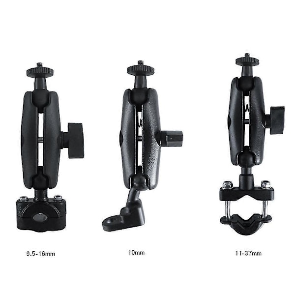 Moottoripyörän taustapeilin kamerateline Insta 360 One/One X/Osmo/Hero -pyörän ohjaustangon kiinnike, tukeva puristin