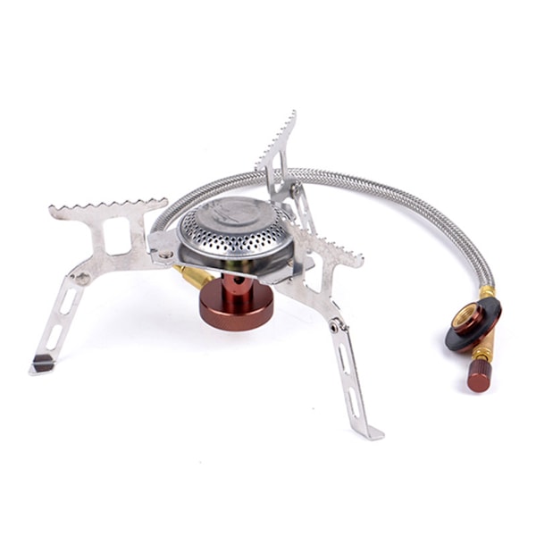 3500W Camping Gas Stove Backpack Stove med bekväm Piezo Ignition Portable