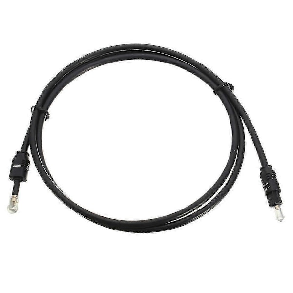 1m 3ft Toslink Til Mini Jack 3.5mm Digital Optisk Spdif Lydkabel Guldbelagt