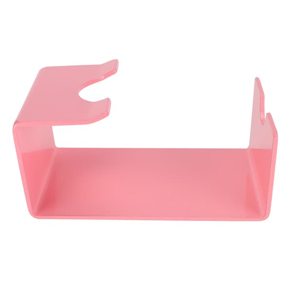 Kaffestamperholder i rustfritt stål, håndtaksholder, displaybrakett, kaffeverktøytilbehør, rosa
