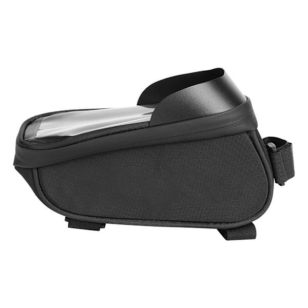 WHEEL UP Regnbestandig Cykelpose Ramme Front Top Tube Reflekterende Cykelposer Touch Screen Taske Mountainbike TilbehørSort Grå