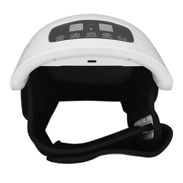 Trådløs knæmassager med varme, kompression, LED-skærm, infrarød vibration og æltning