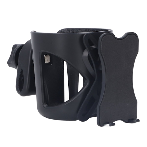 2 i 1 klapvognskopholder mobiltelefonholder multifunktion universel 360° rotation baby carriage flaskeholder