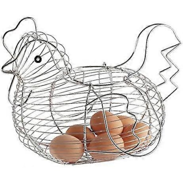 Eggkurv i metall Egg Krom eggkurv i metall