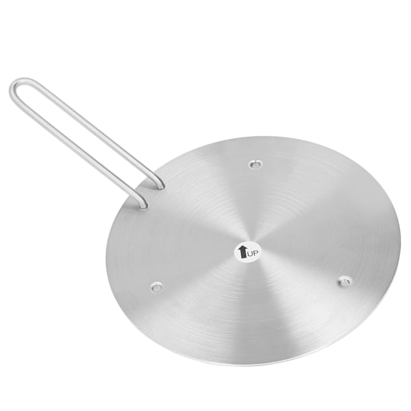 Varmespreder i rustfritt stål for induksjonstopper - 23,5 cm/9,25 tommer