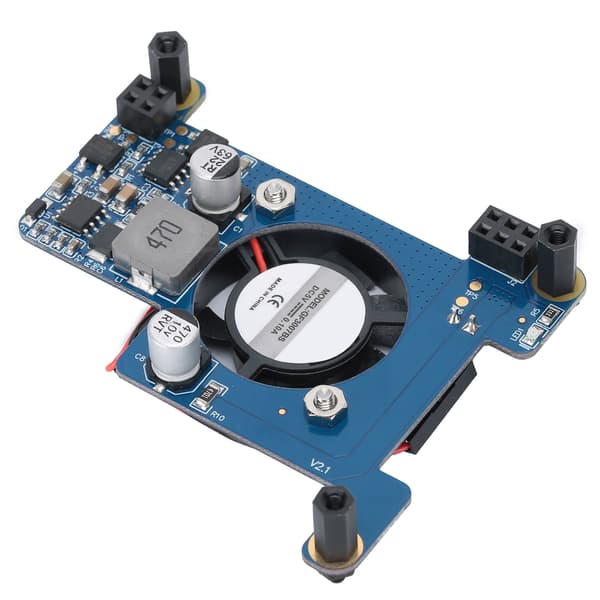 Strømforsyningsmodul for Raspberry Pi 4B / 3B + Ethernet POE Vifte Elektronisk Komponent