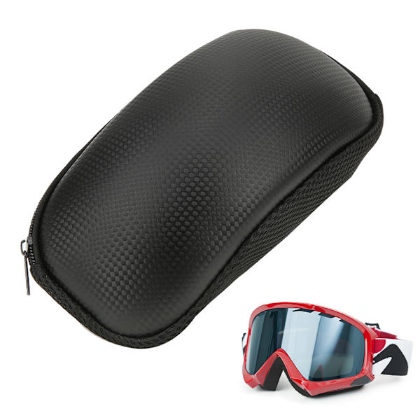 Bærbar Ski Snow Goggle Protector Fasjonabel Bæreveske Box Hard Case med glidelås