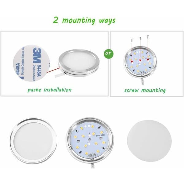 Choyclit – 16W LED underskåpsbelysning – 8-pack – 2000 lumen – Kallvit 6000K – Enkel installation – För skåp och vitrinskåp