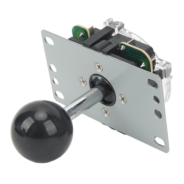 DIY USB-styrd datorspelrockare ovala bolljoystickar med kontrollchip för arkadspel svart