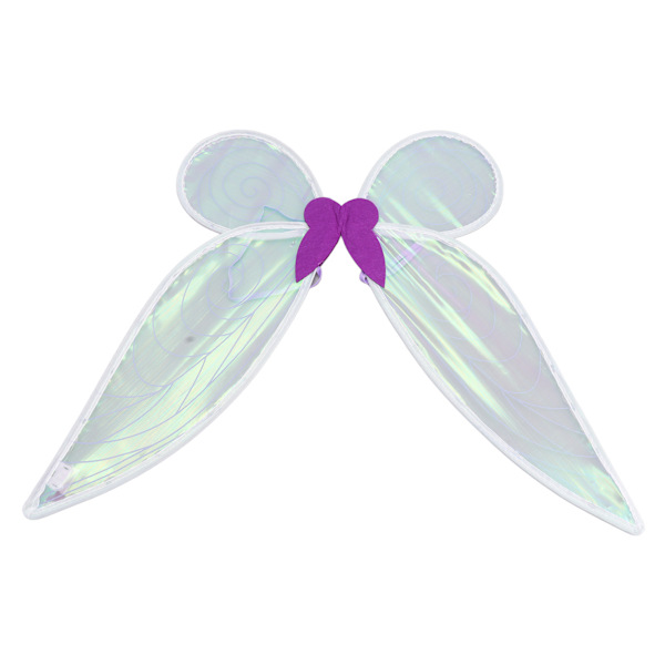 Hohtavat enkelievien LED-valot Perhoskeiju siivet Sparkle Keiju Prinsessa siivet Lapsille Cosplay Valokuvaesitys Rekvisiitta Violetti