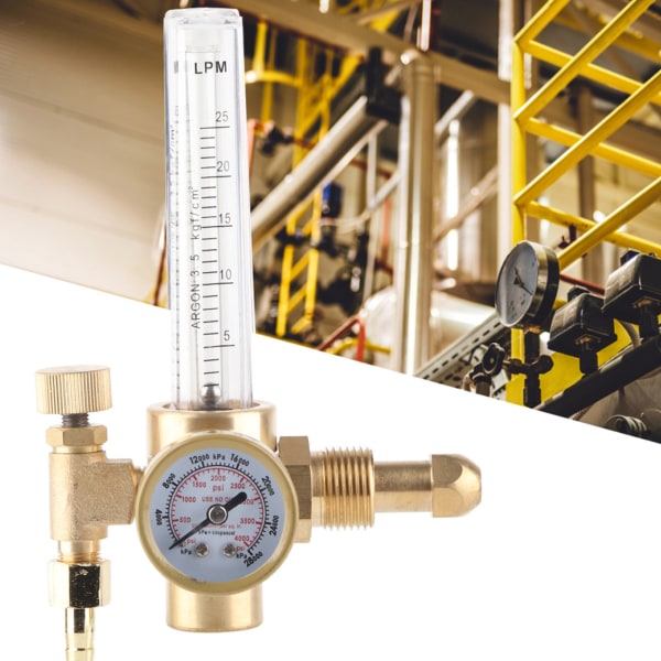 WX‑191‑03 G5/8‑14 gassstrømningsmåler Regulator Argon Regulator Trykkreduksjon
