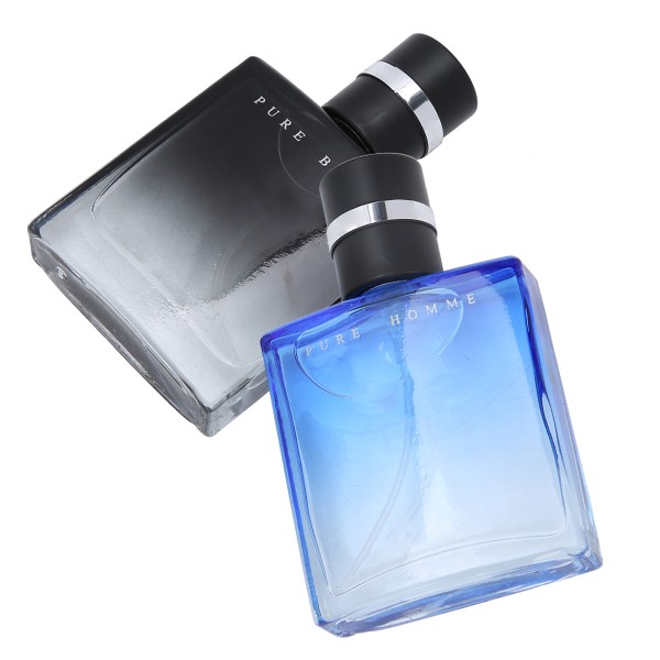 2st parfymsats för män glasflaska Långvarig doft Lätt smak Spray parfym 30ml