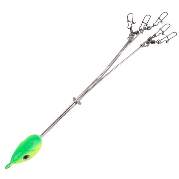 5 Arms Alabama Paraply Jig Head Fiskerigg Agn Fiskelokker med snapswivels(2#)